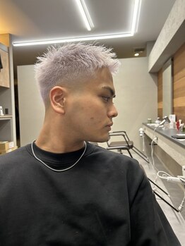 Men’s COCOの写真/印象を180度変えるイメチェンを!ダブルブリーチで作る超希少なホワイトカラーで圧倒的な“白い髪色”を☆