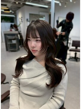 ザシェノンウメダ(THA CHAINON UMEDA) 着物ヘア/大人ガーリー/ダークアッシュ/似合わせカット/心斎橋