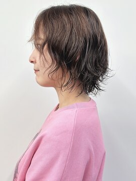 ラウンジ モリオ イケブクロ(Lounge MORIO Ikebukuro) ＊外ハネボブゆるふわパーマボブ大人ボブ顎ラインボブ30代40代