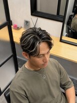 心斎橋 カイ(X)&nbsp;ハイライト/白髪ぼかし