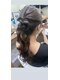 ゾーンヘアの写真/冠婚葬祭からパーティヘアまで◎ヘアセットが得意なサロンで特別な日を彩ろう♪ (40文字)