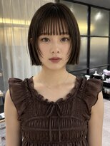 ノラ ギンザ(NORA GINZA) 切りっぱなしボブレイヤーボブ髪質改善20代30代面長銀座
