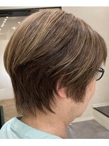 インス 奈良柏木店(INCE) スタンダードショートスタイル白髪ボカシ