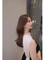 ラル 立川南口(lar)&nbsp;ami_ダークパープルミルクブラウンダウンバング