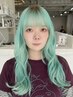 【髪質改善付きメニュー】ケアカラー＋髪質改善トリートメント