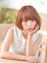 ニュートラル(neutral) 【neutral吉祥寺】 厚めバングのナチュラルボブ