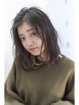 ノアパルフェ 銀座(noah parfait) ☆センターパートで大人ゆるふわロング☆