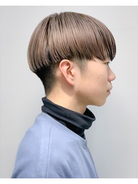 テトヘアー(teto hair) short［ハイトーンマッシュ刈り上げケアブリーチ前下がり］