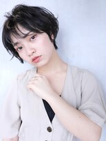 アイティー バイ アルバム 中野店(IT by ALBUM)&nbsp;カーリーショート_外ハネボブアッシュブラウンネオウルフ_77031