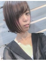 ブルーベイ(BLUE BAY) 大人かわいい　ミニボブ　小顔　耳掛け　20代/30代/40代