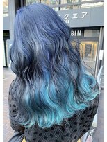 ローグ(LOGUE)&nbsp;【LOGUE】外国人風ネイビー×ターコイズ