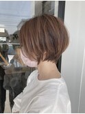 20代30代40代小顔ハンサムショートアッシュブルーブラック