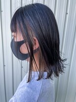 ビーワールド(B WORLD)&nbsp;外ハネインナーカラー【藤枝/髪質改善/インナーカラー】