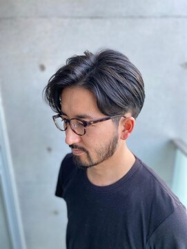 メンズサロン ウエストサイドカットクラブ(Men's West Side Cut Club) 2ブロック×パートスタイル