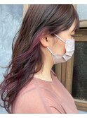 オフィスでも大丈夫なインナーカラー
