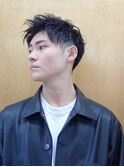 ソフトツイストパーマ ツーブロック