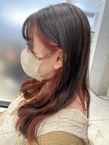 ワン 横浜(ONE005)&nbsp;ナチュラルブラウン×ピンクレッド