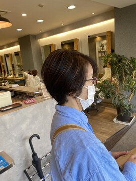 ブロッサム 東中野店 20代30代40代ナチュラルハイライト立体感アッシュベージュ