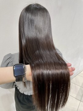 IJK 表参道 【髪質改善縮毛矯正＋treatment税込￥22000】髪質改善縮毛矯正
