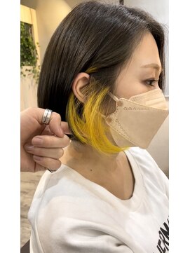 ルミ 高崎駅店(Lumi) インナーカラーボブ♪【高崎/高崎駅/Lumi高崎】