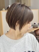 トト 船橋店(toto.)&nbsp;黒髪/グレーベージュ/レイヤーロング/前髪パーマ[西船橋/津田沼]