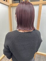 フレーム なんば店(FRAME)&nbsp;▲ピンクレッド×ボブ