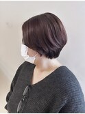 大人ショート × 艶髪カラー