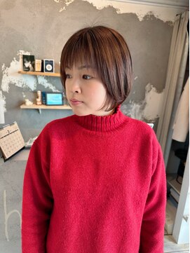 【hhair 四条大宮】ナチュラルショート