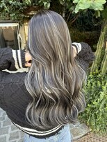 ディモアンド 表参道(Dimo&)&nbsp;ハイライトバレイヤージュグラデーションカラー白髪ぼかし