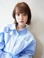 ニコ トウキョウ 渋谷(nico TOKYO)&nbsp;ミディアム/くびれヘア/ミディアムレイヤー/アッシュカラー