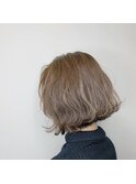 ナチュラルハイライトボブ