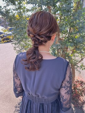 ビーワールド(B WORLD) 結婚式・二次会・ヘアセット　アレンジ・大人可愛い・和装ヘア