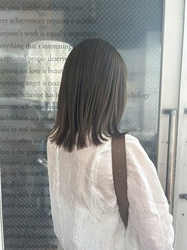 ベルベット(Velvet) 透け感ミルクティーベージュ