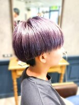 美容室 クリア ダブルカラー　マッシュ