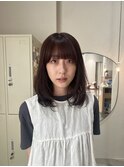 こっくりブラウンとナチュラルレイヤー