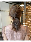 ヘアアレンジ ヘアセット