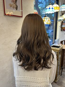 フェイバー 警固店(FAVOR) ブリーチなしベージュカラー/パーソナルカラー/スプリング