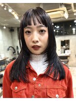 ナループロアオハナ(Nalu pu loa ohana)&nbsp;パーマ落としレイヤーカットウルフカットストレートパーマ