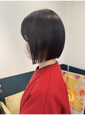 ぱっつんボブ　ｓtylist中村