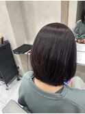縮毛矯正髪質改善ハイライトレイヤーカット楠葉美容室エクステ
