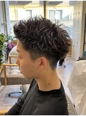 ニュアンスパーマ/スペインカール/スパイキーショート/南行徳