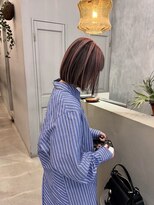 アソビ(Asobi)&nbsp;【表面のみブリーチ2回】ピンクのアンブレラカラー