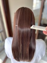 ラクレ(d.la cle) つやつやメテオカラーとピンクブラウン【ラクレ/西大分】