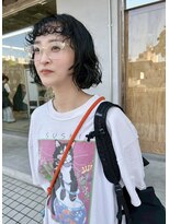 イン(in.)&nbsp;ふわふわボブパーマ/黒髪