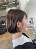【切りっぱなしボブ】