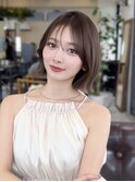 美髪結べる/前下がりボブ/韓国ボブ/レイヤーボブ/フェザーボブ