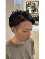 シャンプーハット(SHAMPOO HAT)&nbsp;7:3スタイル×ホワイトメッシュ