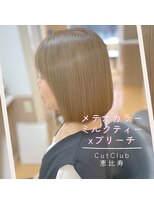 カット クラブ メテオカラー　ボブ