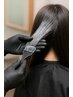 ポイントカット＋ヘアカラー＋選べるトリートメント　11000円～