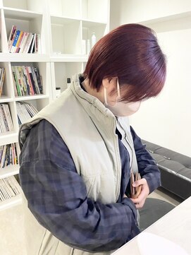 ハムレッツ 名古屋 ボブ、ショートボブ、ショートヘアー髪質改善縮毛矯正白髪染め◎